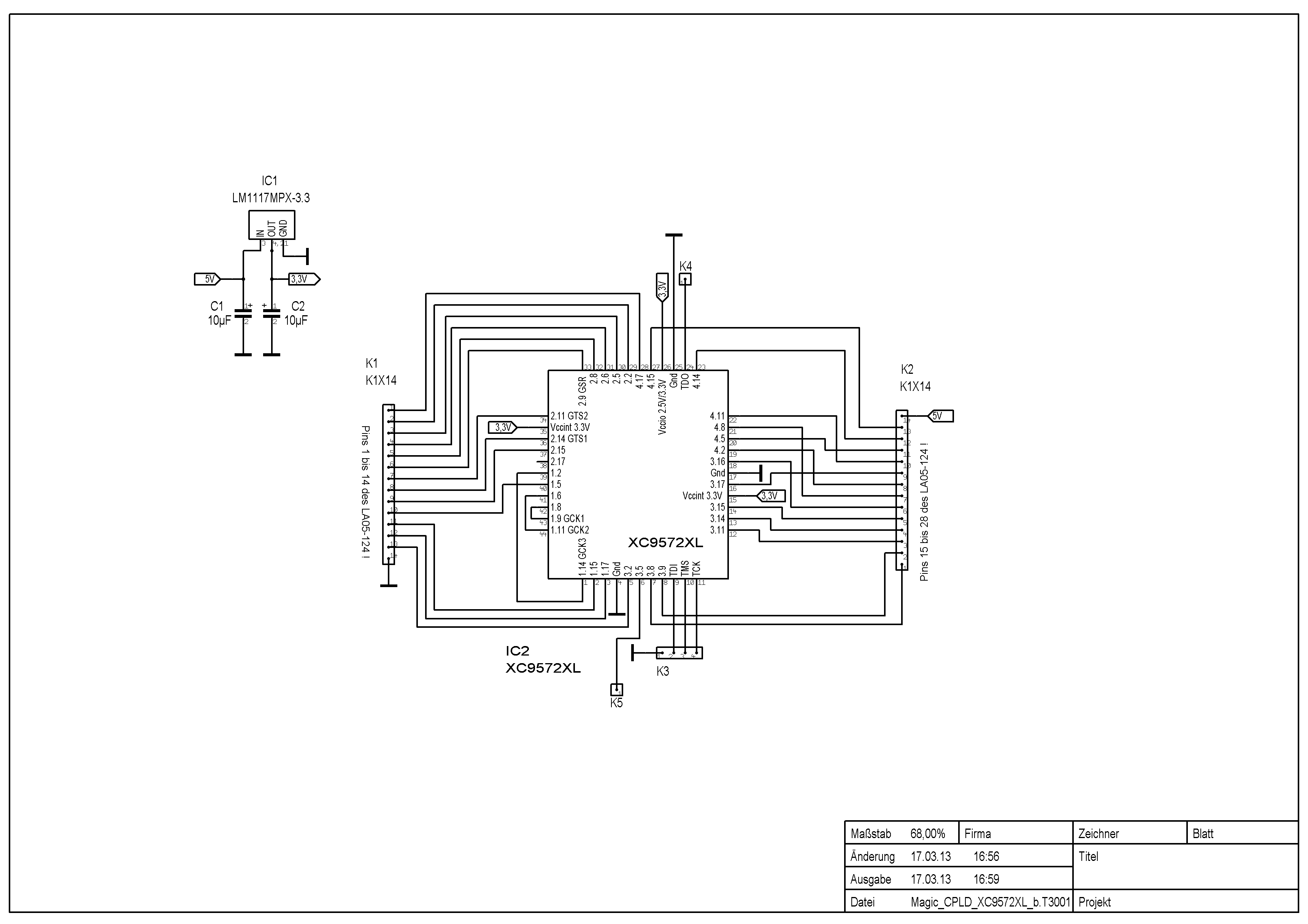 CPLD_XC9572XL_Schematic CPLD_XC9572XL_Schematic