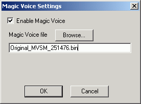 Magic Voice Enable